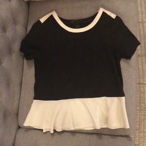 Marc Jacobs Silk Peplum Top